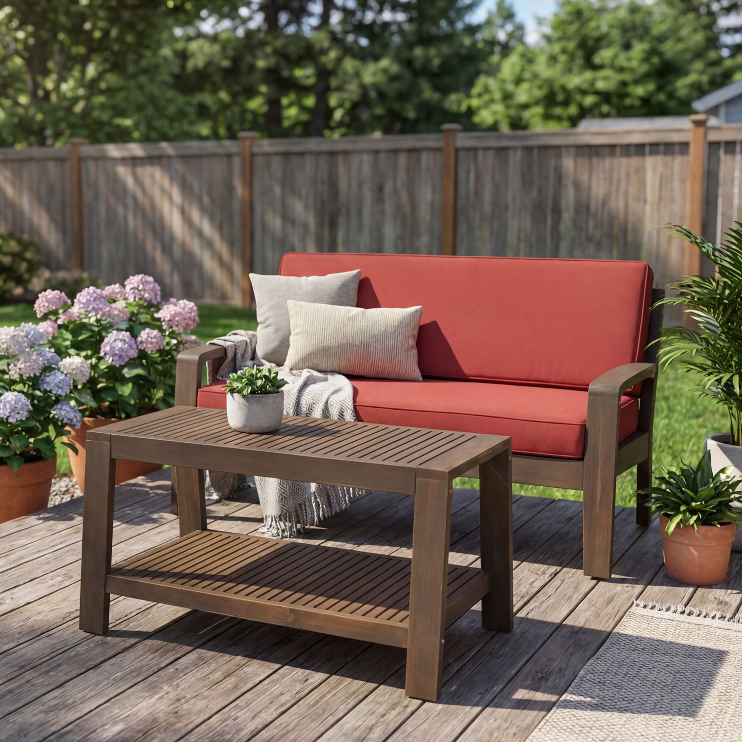 2 Piece Conversation Set, Loveseat &amp; Coffee Table