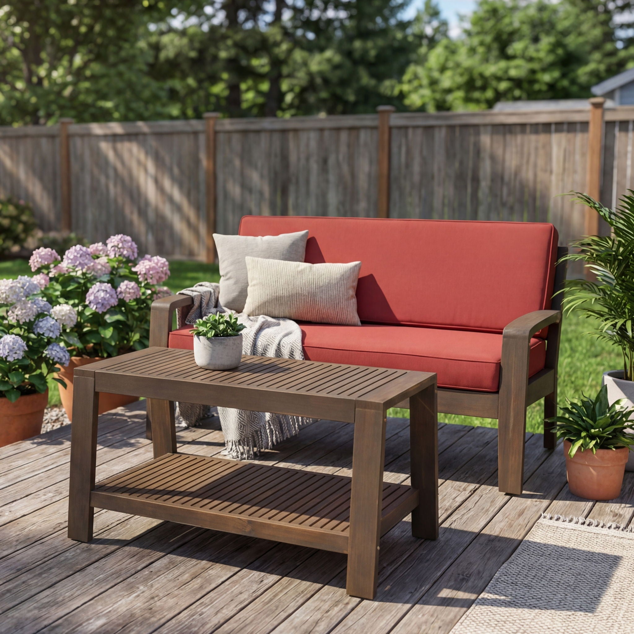 2 Piece Conversation Set, Loveseat &amp; Coffee Table