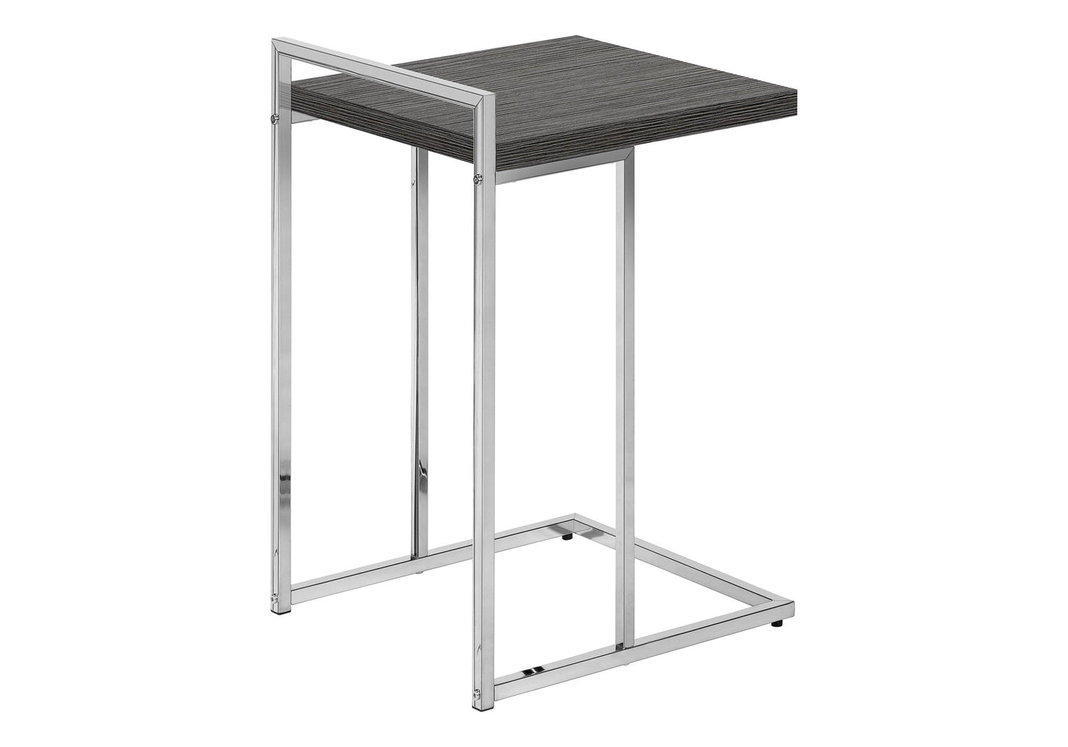 Accent Table, C - Shaped, Contemporary &amp; Modern