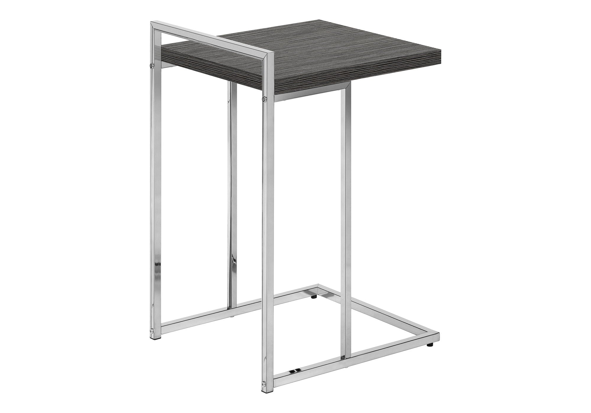 Accent Table, C - Shaped, Contemporary &amp; Modern