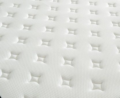 10&quot; Hybrid Pillow Top Mattress A Box With Breathable And Hypoallergenic Design, Medium Firm For Lumbar Support