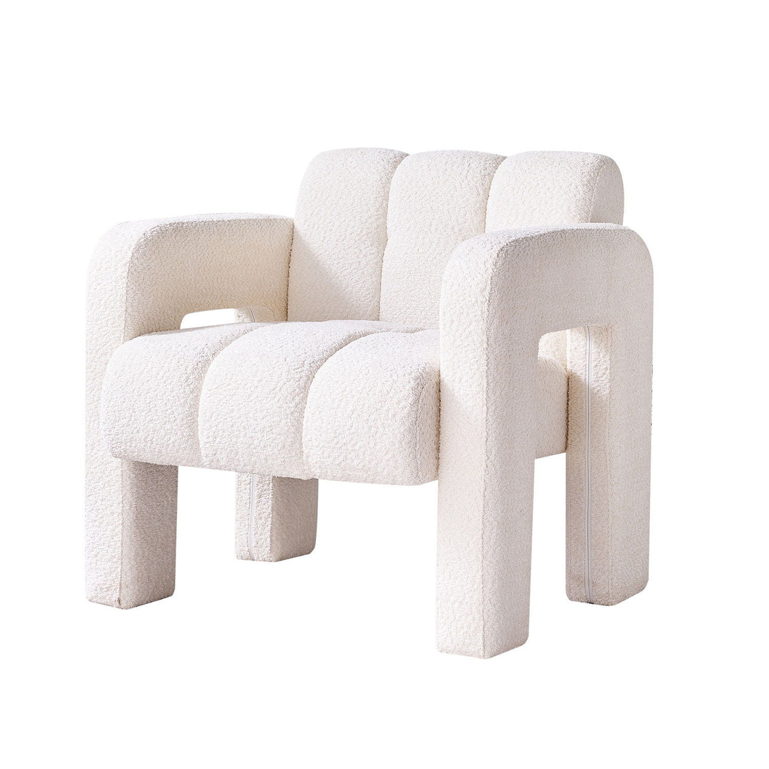 31.10&quot; Boucle Upholstered Accent Chair