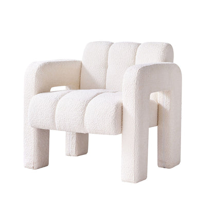 31.10&quot; Boucle Upholstered Accent Chair