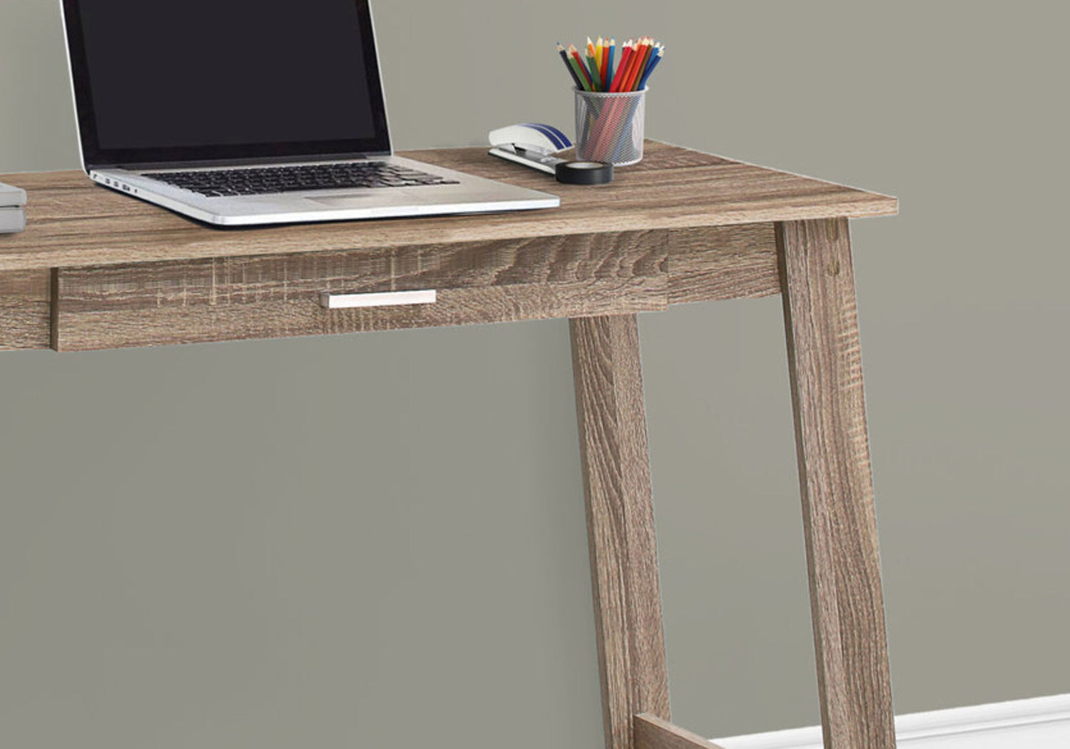 Stylish Design Computer Desk For Home Office Storage Drawers, Contemporary &amp; Modern