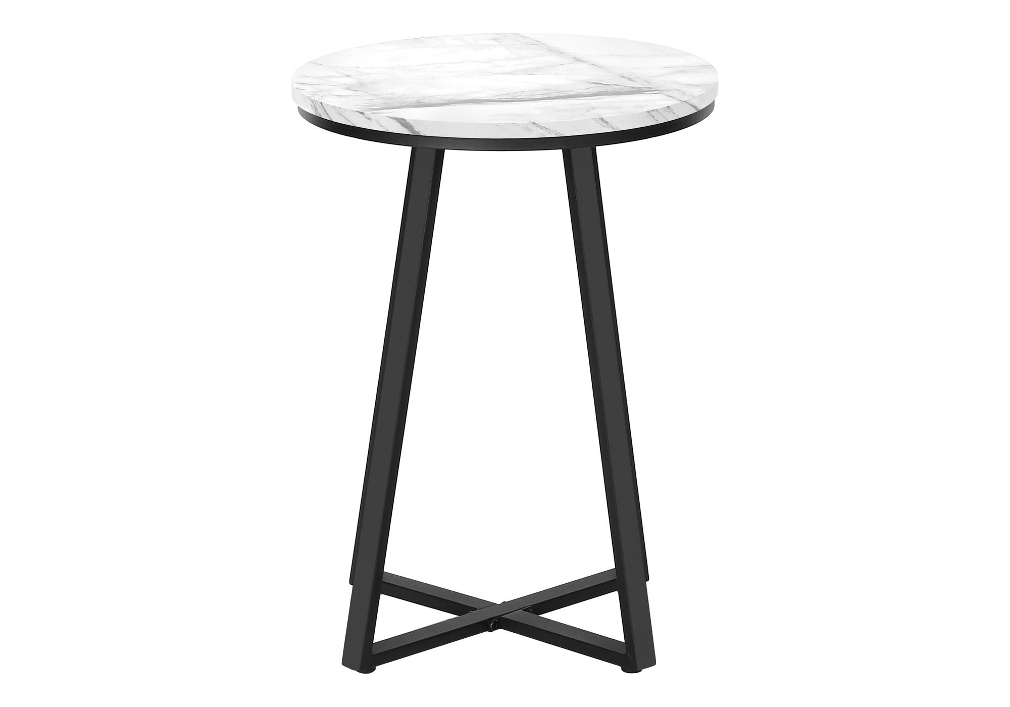 Accent Table, Side, Round Contemporary &amp; Modern Modern Design