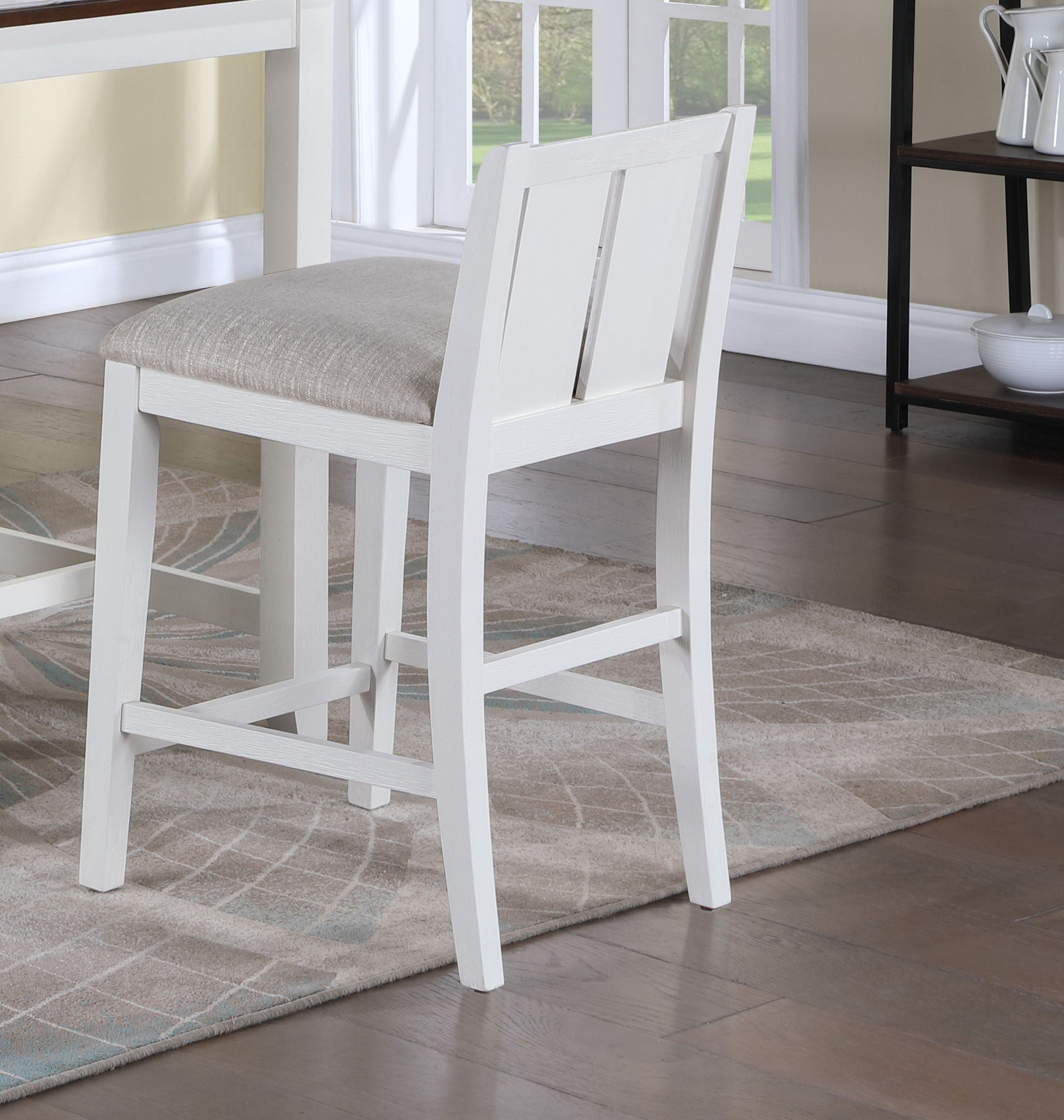Graham - 20&quot; Upholstered Seat Counter Height Chair (Set of 2)