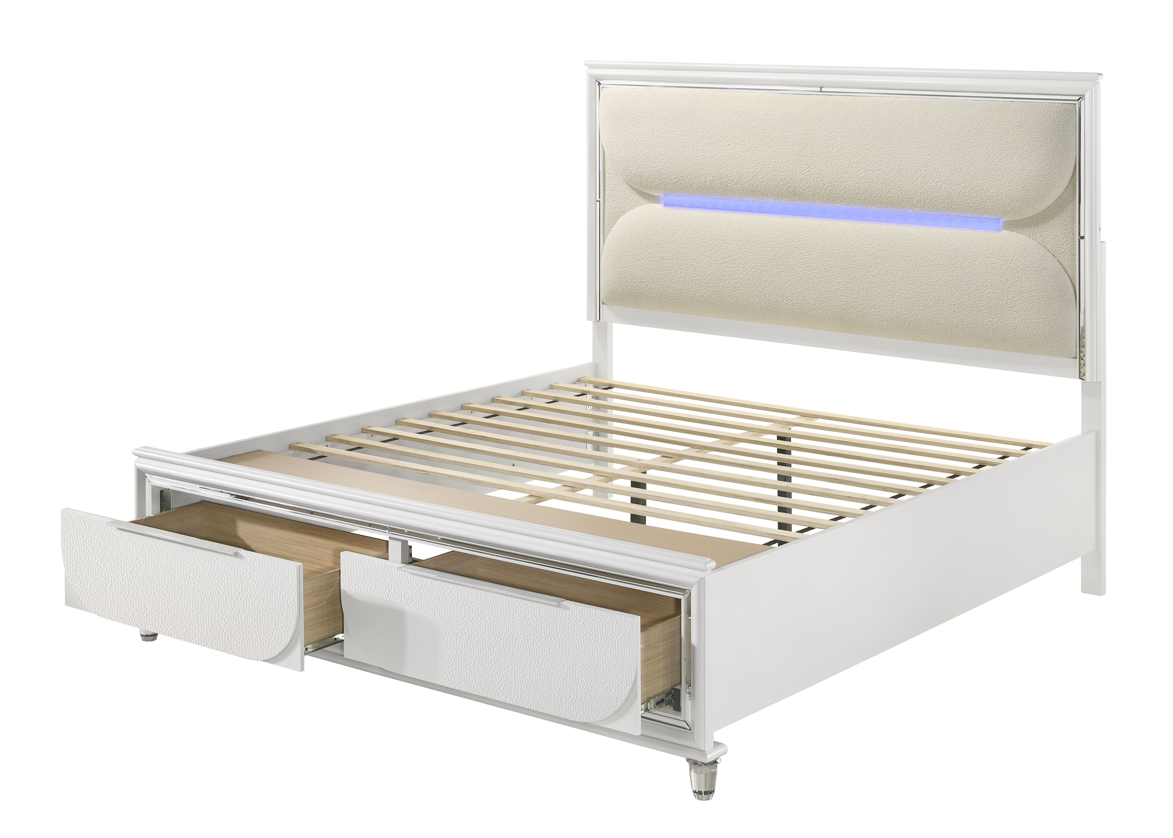 Tarian - Boucle With LED &amp; Storage