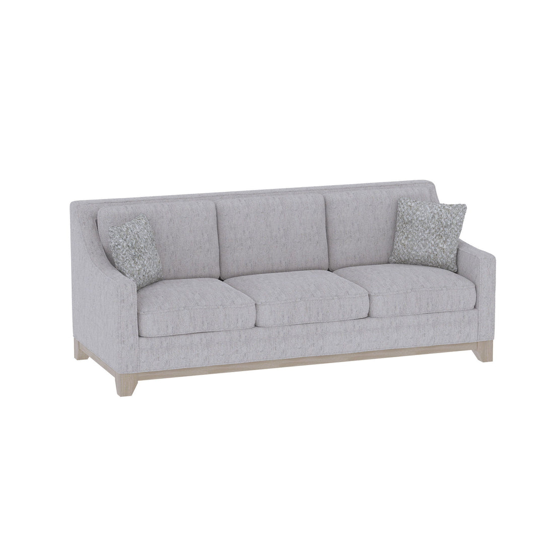 Sofa With Casual Accent - Gray