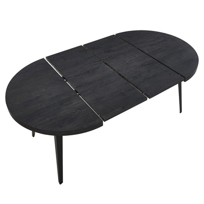Extendable Dining Table - Black