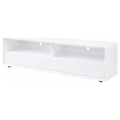 Cordova - 2 Drawer TV Stand - Gloss White