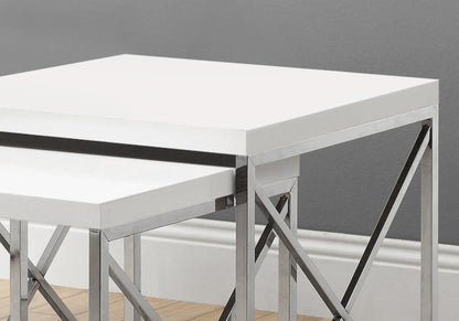 Nesting Table, Accent, Contemporary &amp; Modern (Set of 2)