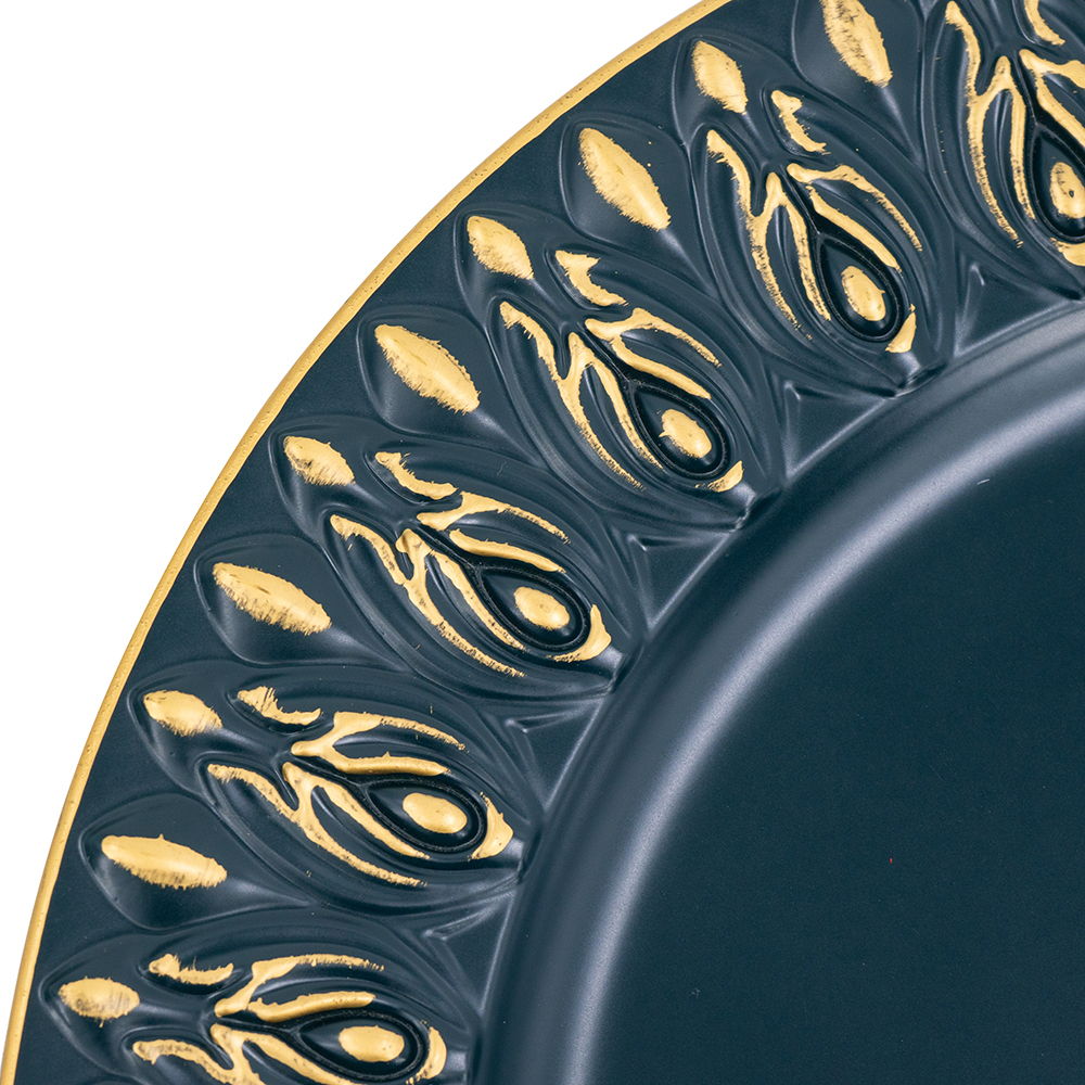 Elegant Plastic Charger Plate (Set of 8)