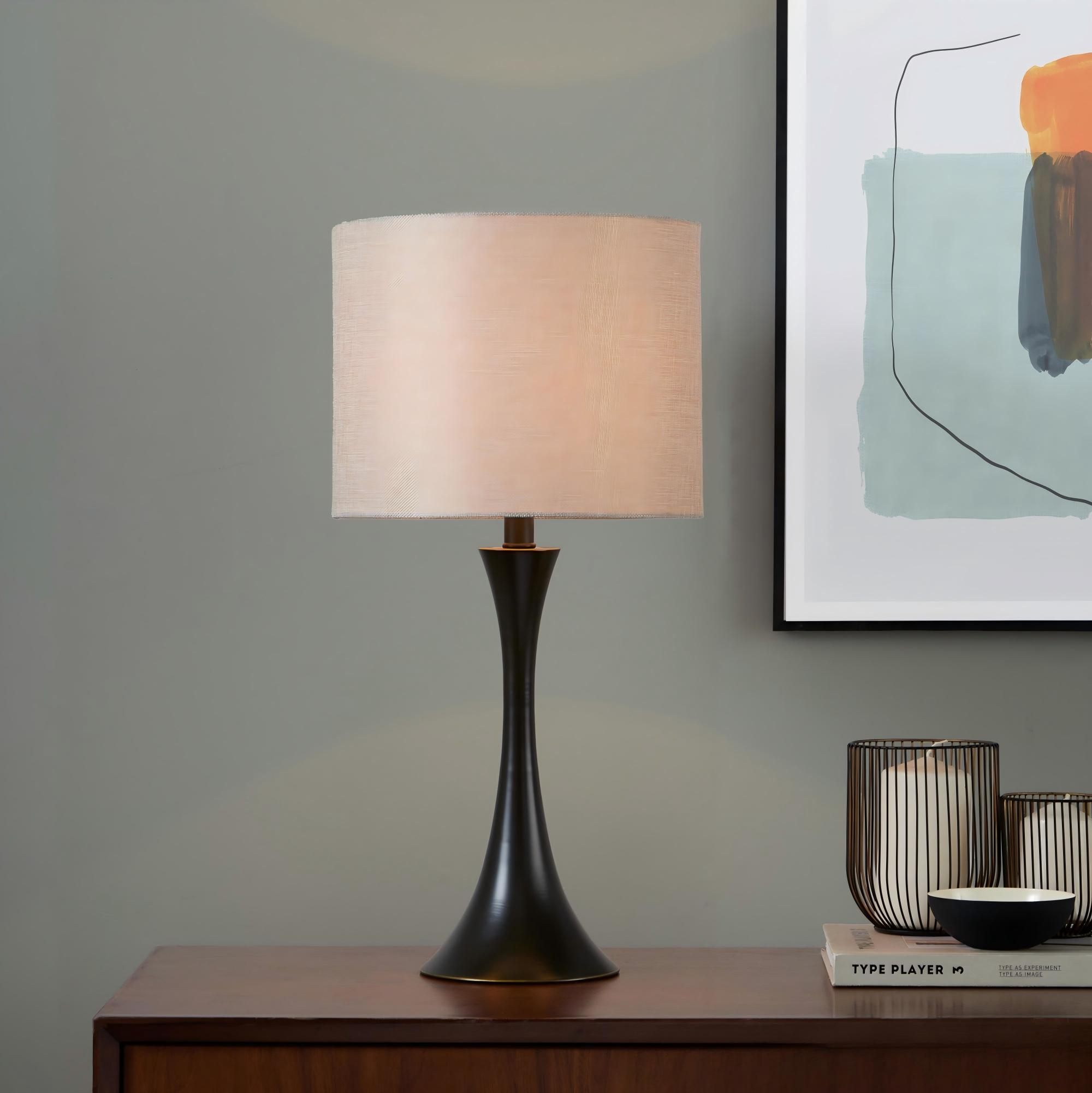Lenuxe - Contemporary &amp; Modern Design Table Lamp (Set of 2)