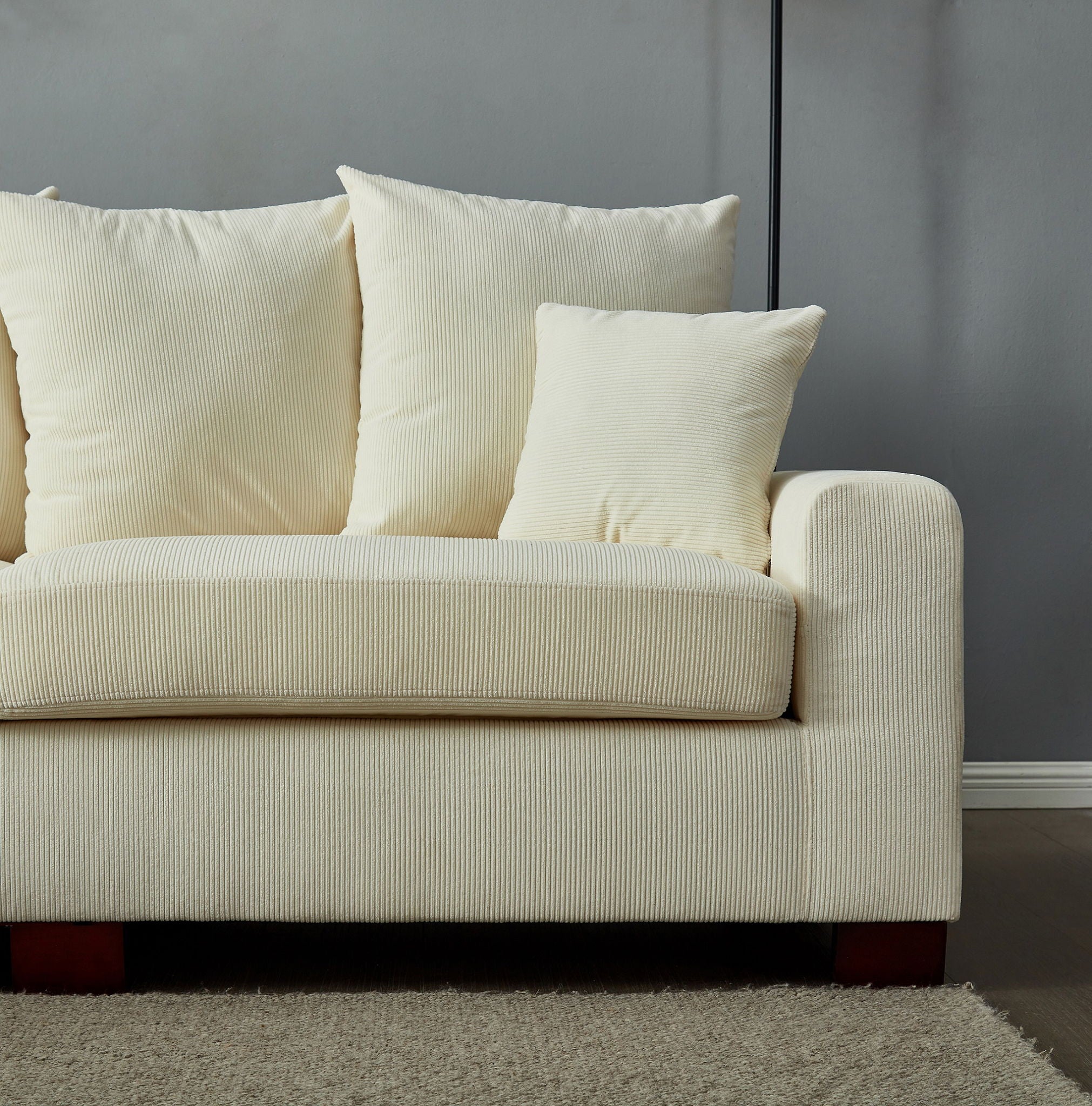 5 Seater Oversized Convertible L &amp; U Shaped Couch