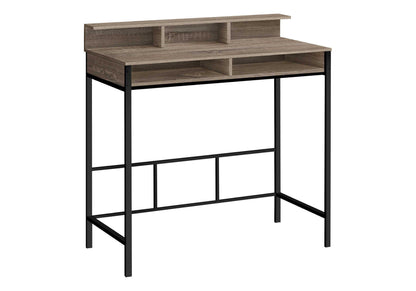 Computer Desk For Home Office, Standing, Storage Shelves, Laptop, Contemporary &amp; Modern
