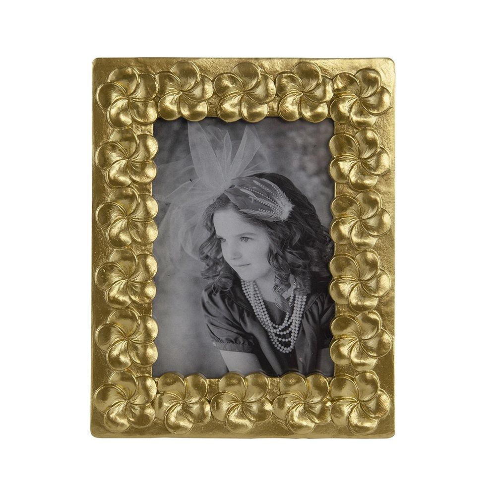 Vintage Photo Frame &amp; Flower Design