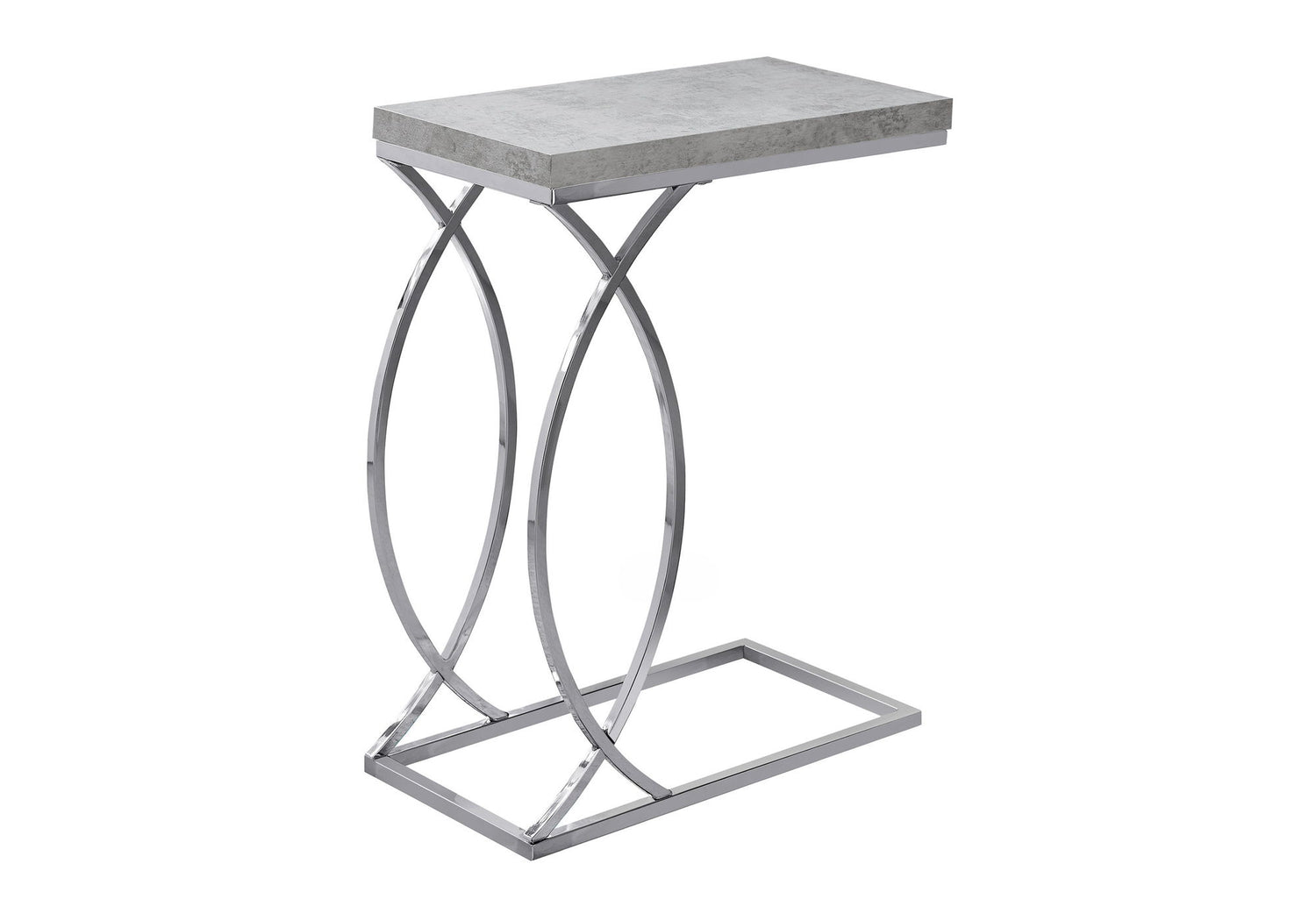 Accent Table, C - Shaped, Contemporary &amp; Modern Design