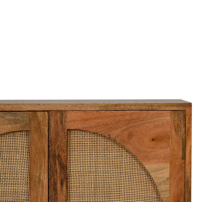 Close Knit Leaf Cabinet - Oak