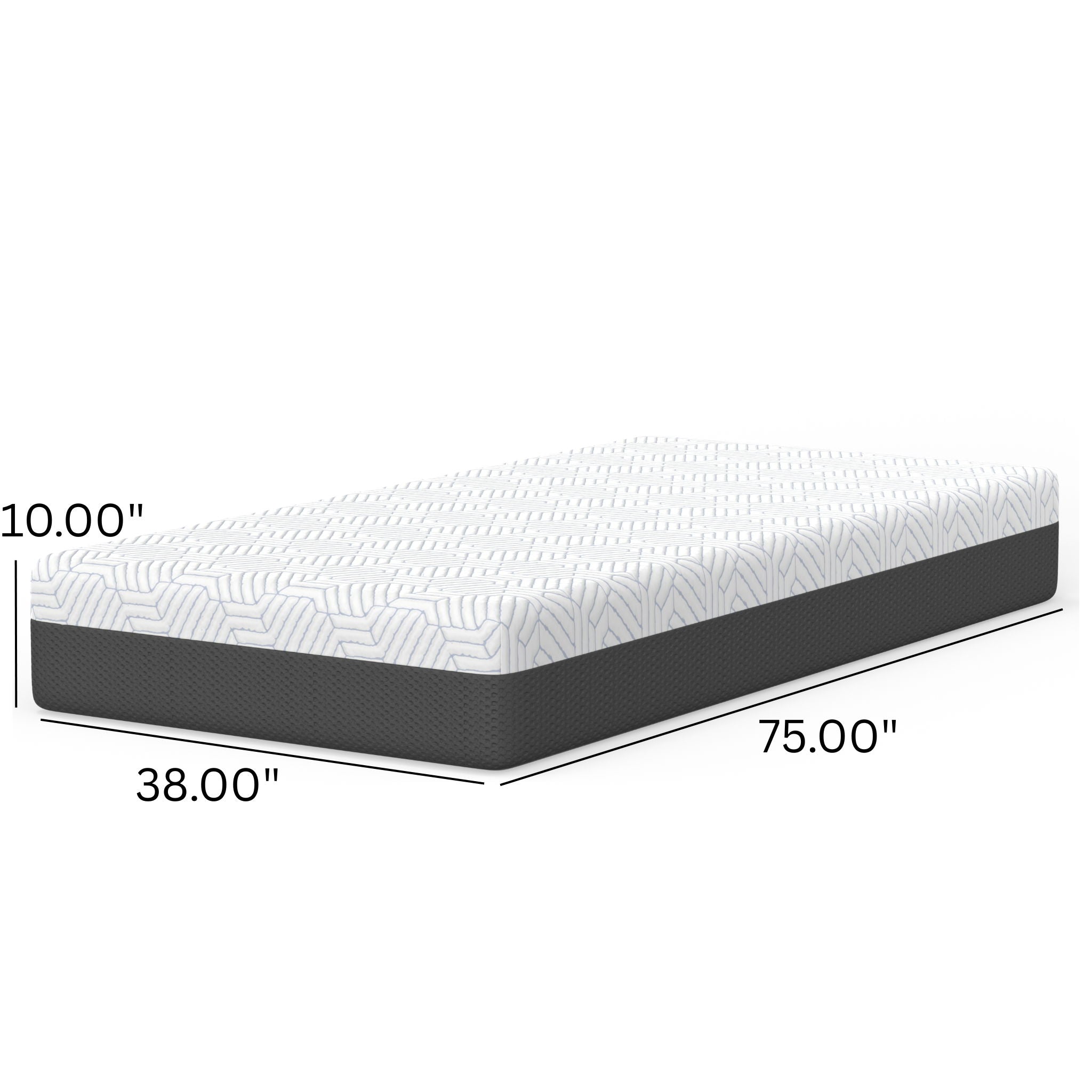 Pur Chill - 10&quot; Medium Firm Mattress With Phase Change Cooling Fabric