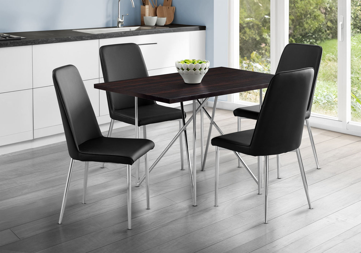 Rectangular Small Dining TableContemporary &amp; Modern - Espresso