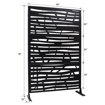 Outdoor &amp; Indoor Privacy Screen Metal Privacy Screen