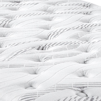 10&quot; Quilted Hybrid Mattress, Medium Firm