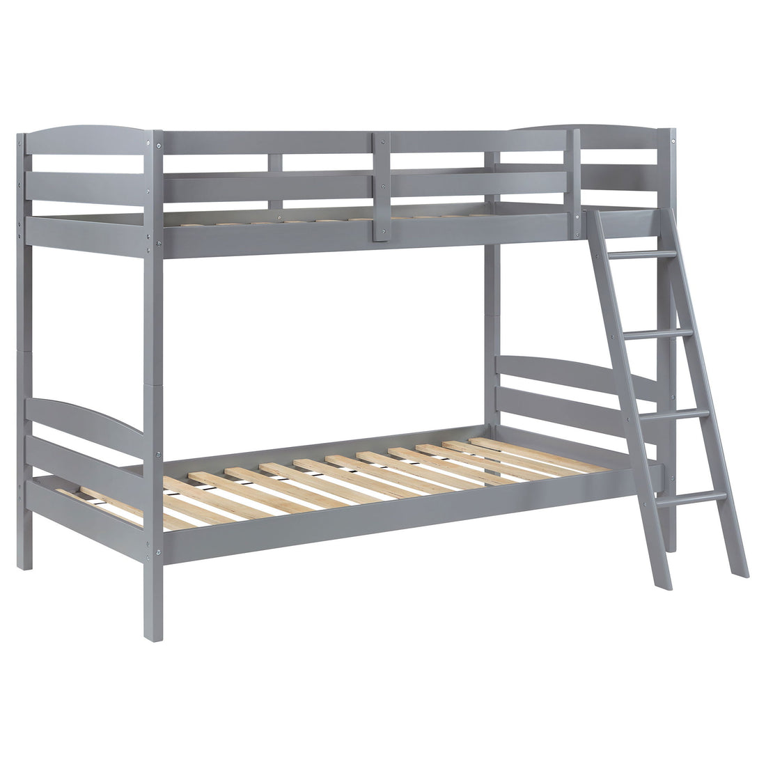 Kerr - Twin Over Twin Bunk Bed - Gray