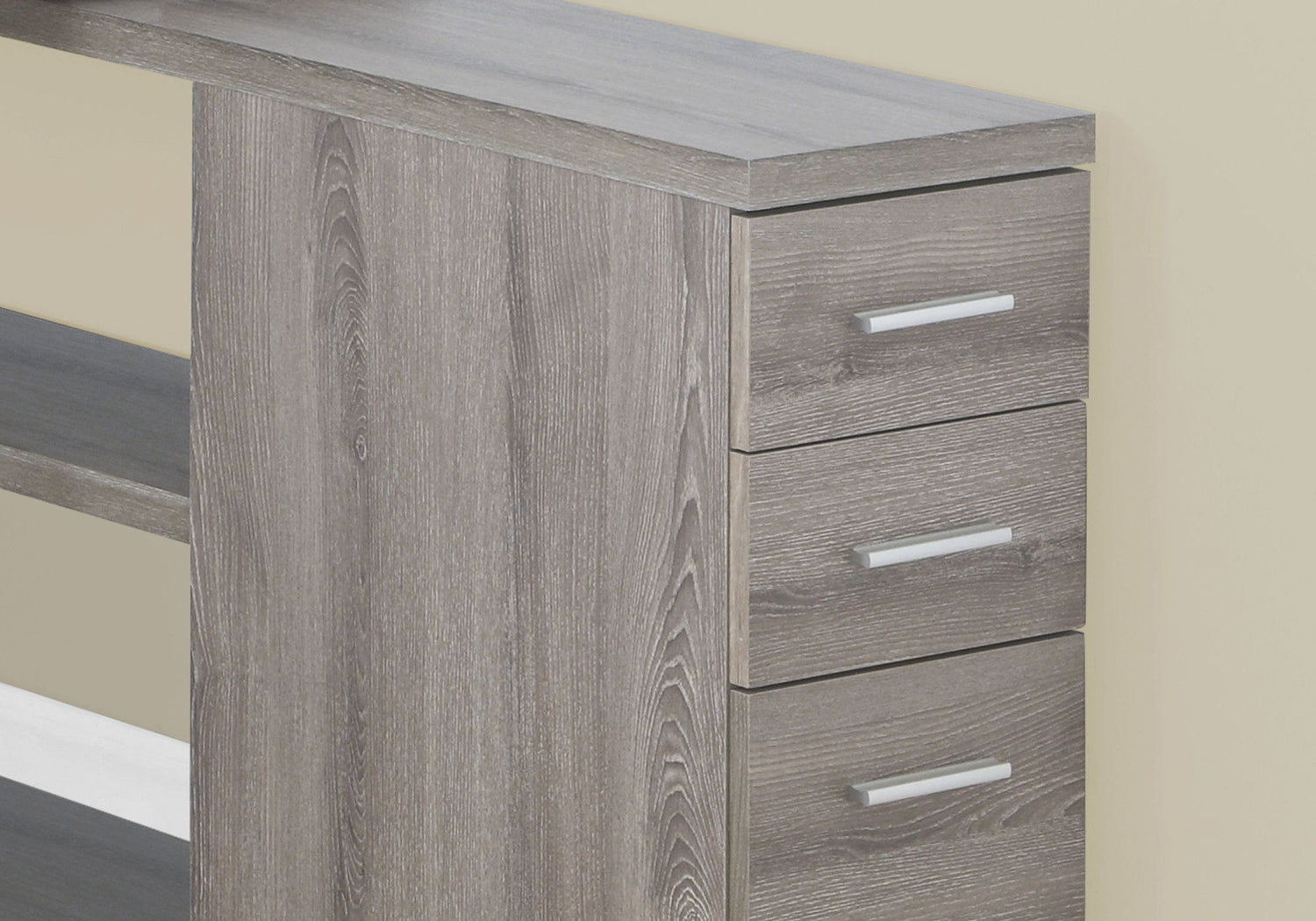 Computer Desk, Home Office, Corner, Left, Right Set - Up, Storage Drawers, L Shape, Laptop, And Contemporary &amp; Modern