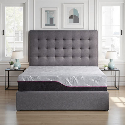 Renew - 11&quot; Cooling Fast Responding Latex Foam Mattress - Gray