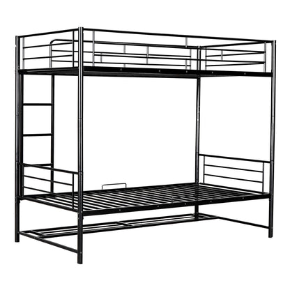 Metal Bunk Bed &amp; Shelf And Guardrails