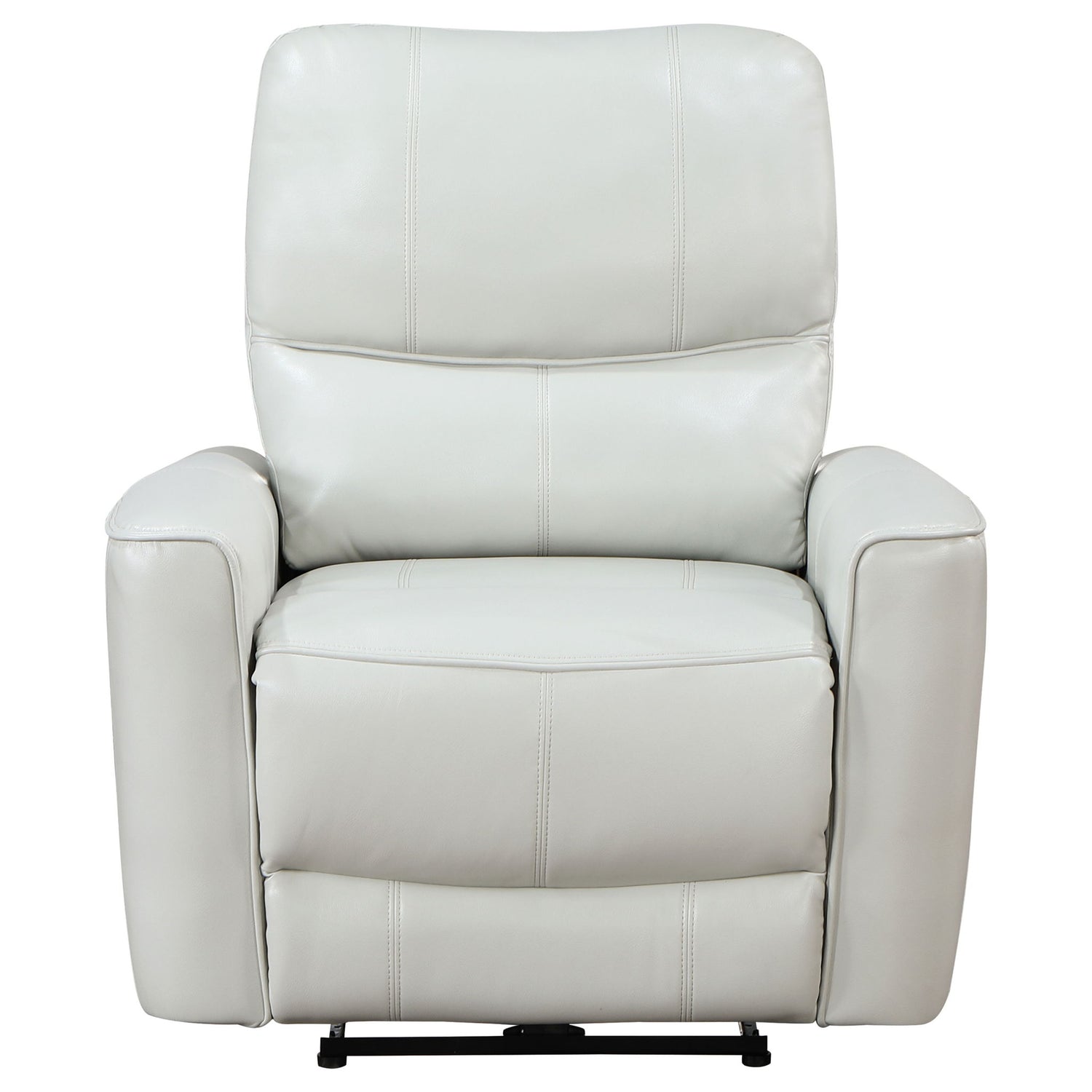 Dove Upholstered Power Recliner Chair With Smooth Power Recline And USB Charging - Gray