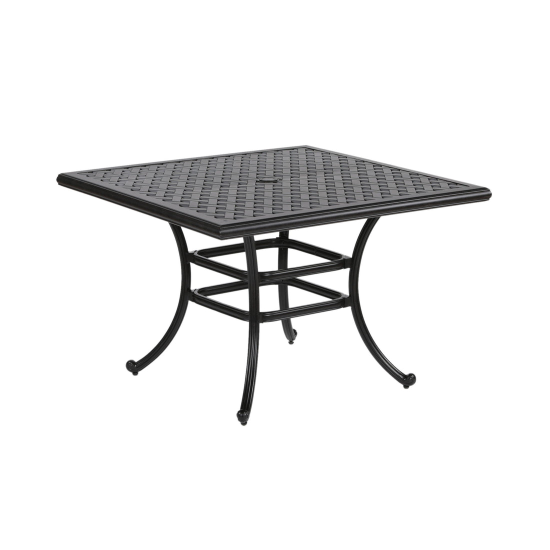44&quot; Square Dining Table - Dark Lava Bronze