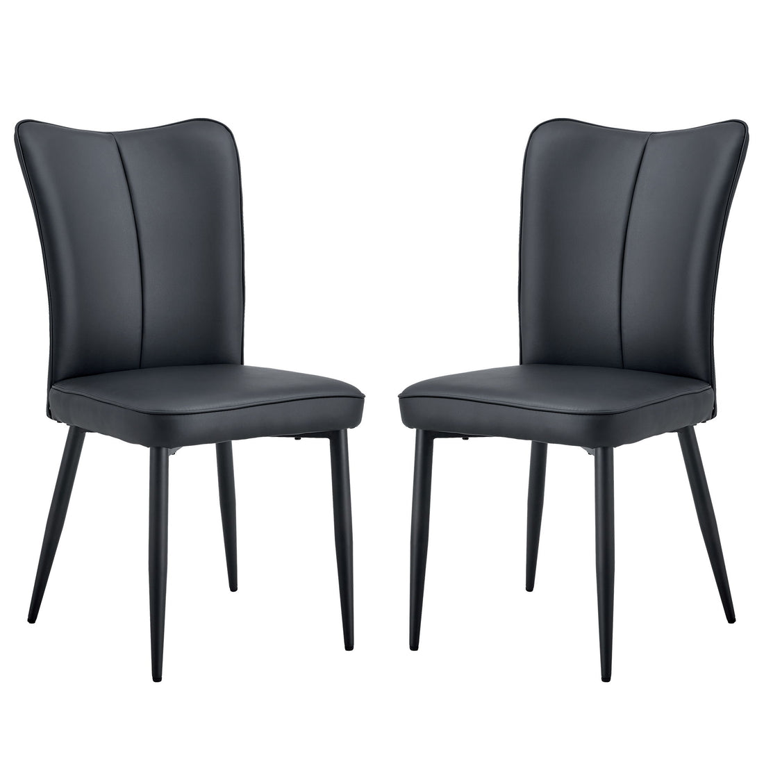Modern Minimalist Dining Chairs (Set of 2)
