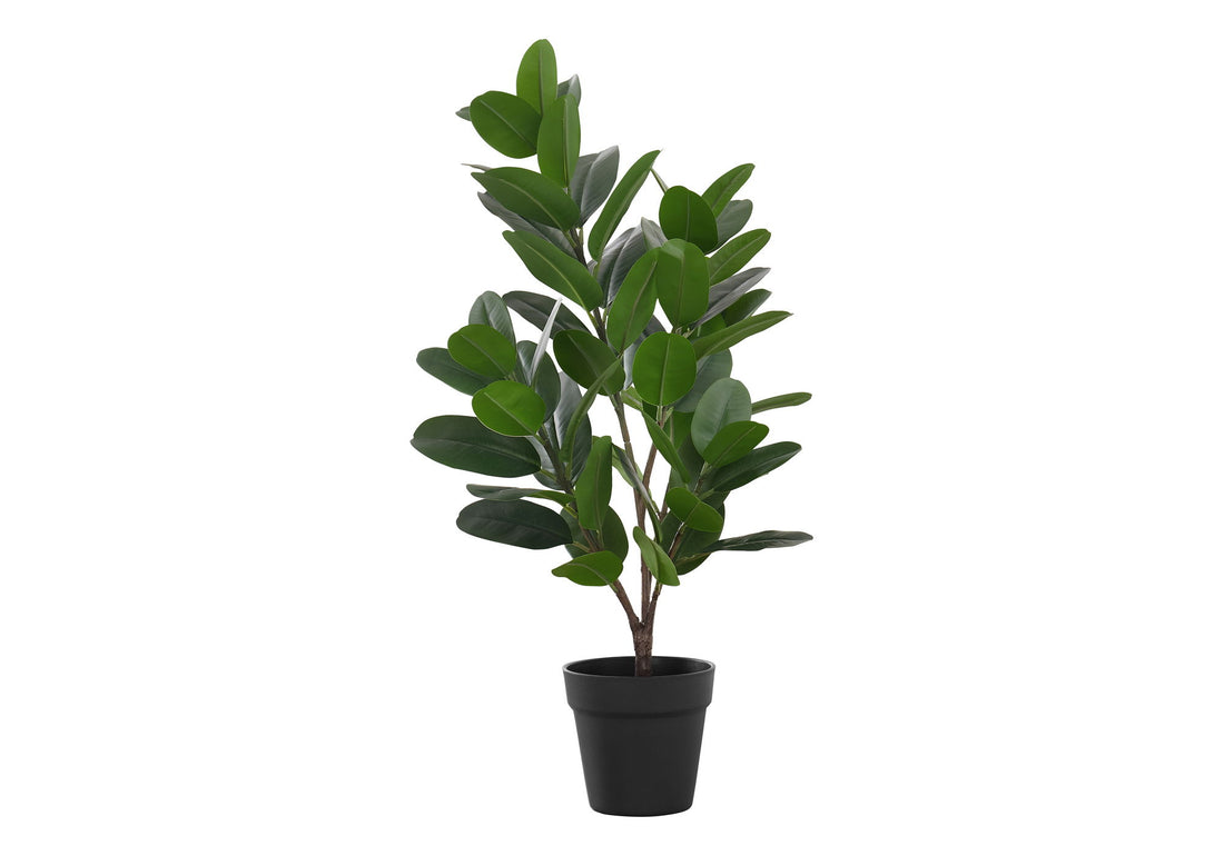 28&quot; Tall, Artificial Plant, Garcinia Tree, Indoor, Faux, Fake, Floor, Greenery, Potted, Real Touch, Decorative - Green / Black