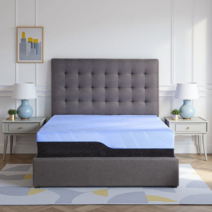 Refresh - 12&quot; Hybrid Cooling Fast Responding Latex Foam And Coil Mattress