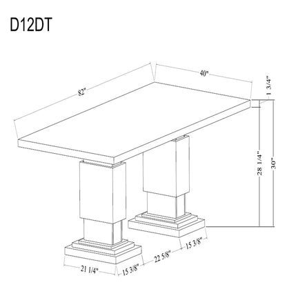 Stacey - Dining Table Set &amp; 4 Chairs
