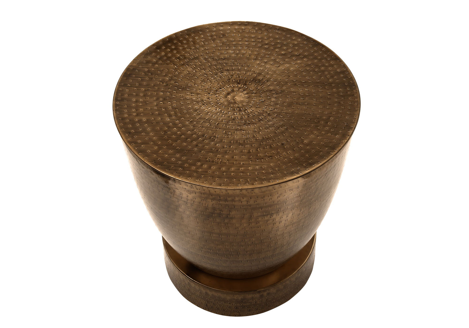 Drum Accent Side Table, Contemporary &amp; Modern Design