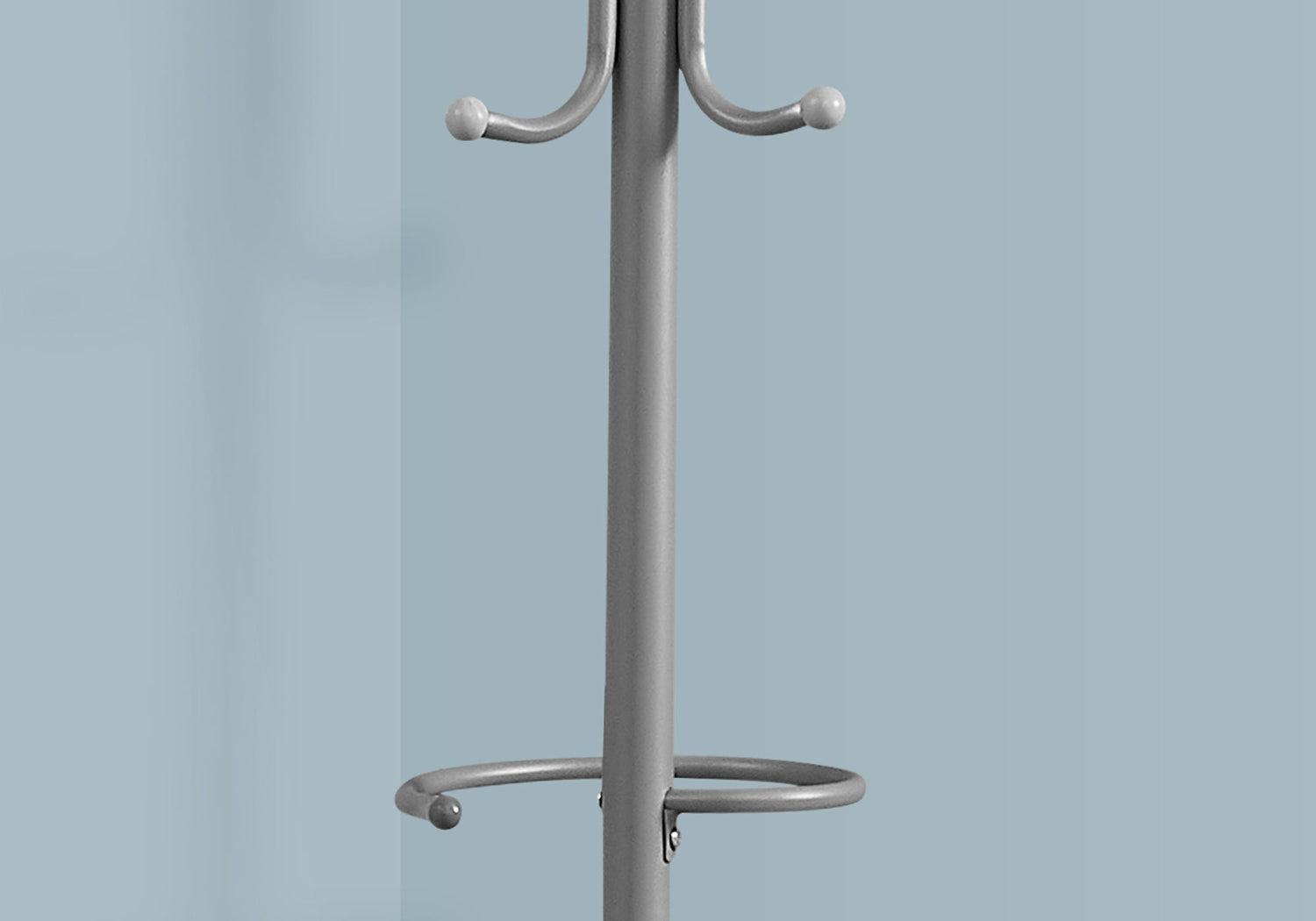 Coat Rack, Hall Tree, Free Standing, Hanging Bar, 6 Hooks, Entryway, Contemporary &amp; Modern