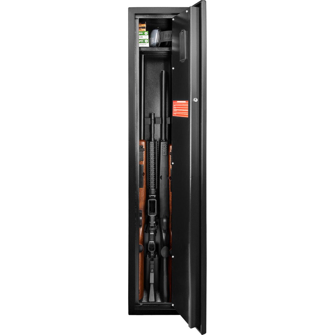 1 83 Cu Ft Biometric Rifle Safe - Black