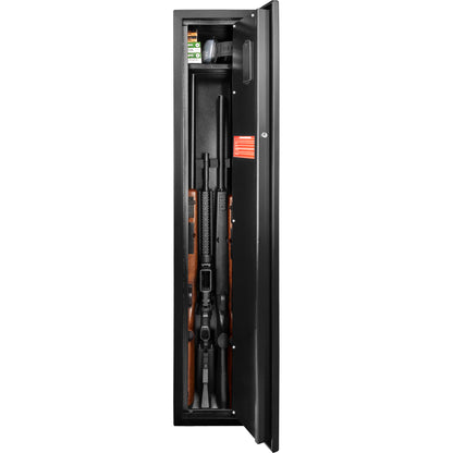 1 83 Cu Ft Biometric Rifle Safe - Black