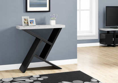 Accent Console Table For Entryway, Spacious Table Top, Contemporary &amp; Modern