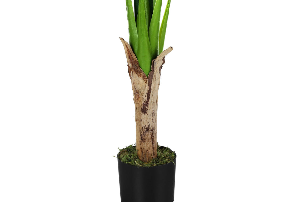 43&quot; Tall, Artificial Plant, Banana Tree, Indoor, Faux, Fake, Floor, Greenery, Potted, Real Touch, Decorative - Green / Black