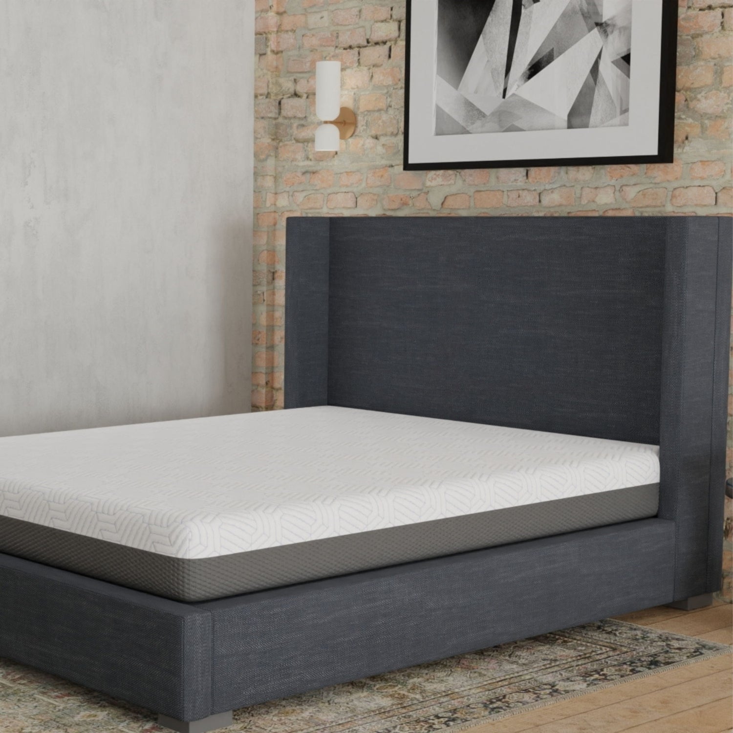 Pur Chill - 10&quot; Medium Firm Mattress With Phase Change Cooling Fabric