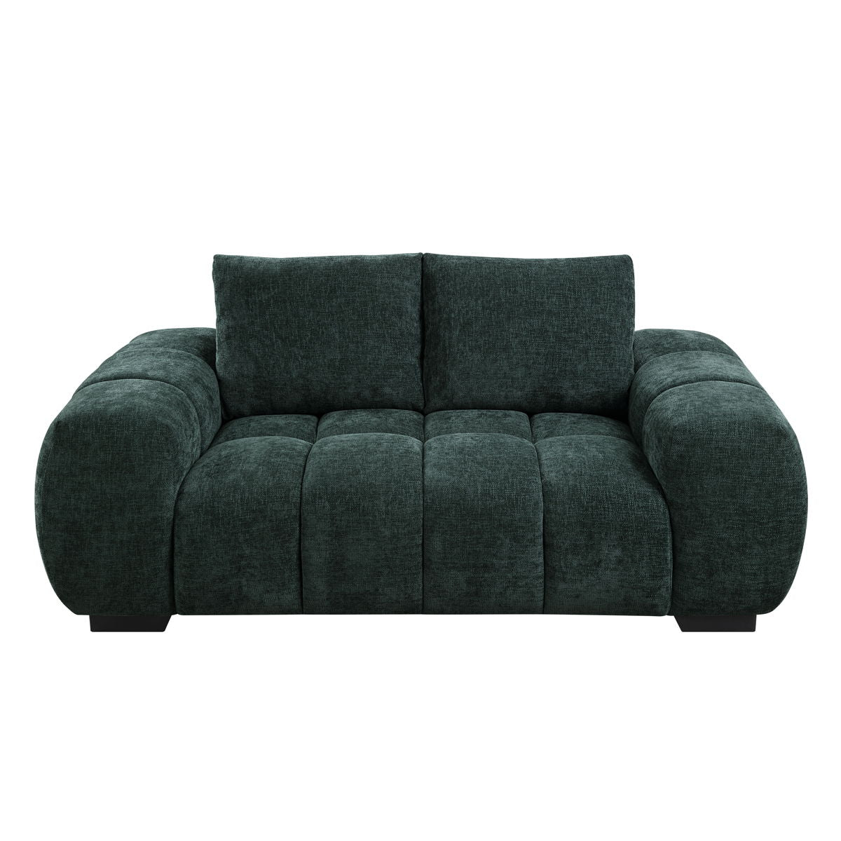 Ferrand - 2 Pieces Green Living Room Sofa &amp; Loveseat Set - Green
