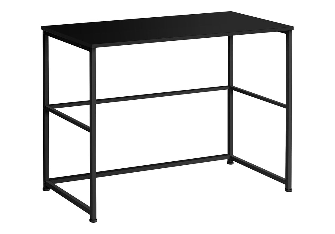 Computer Desk, Home Office, Laptop, Left &amp; Right Set-Up, Storage Drawers, Work, Contemporary, Modern - Black