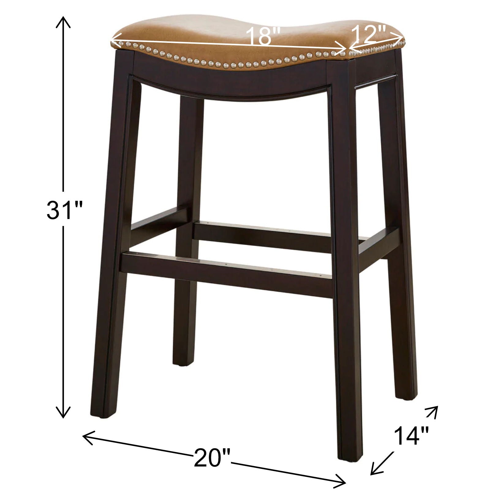 Modern Stool &amp; Nail Head Detailing