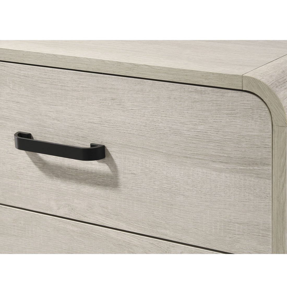 Nightstand With 2 Drawers, Ample Storage Space - Antique White