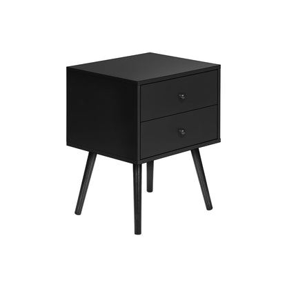 Accent Table &amp; Storage Drawers - Black