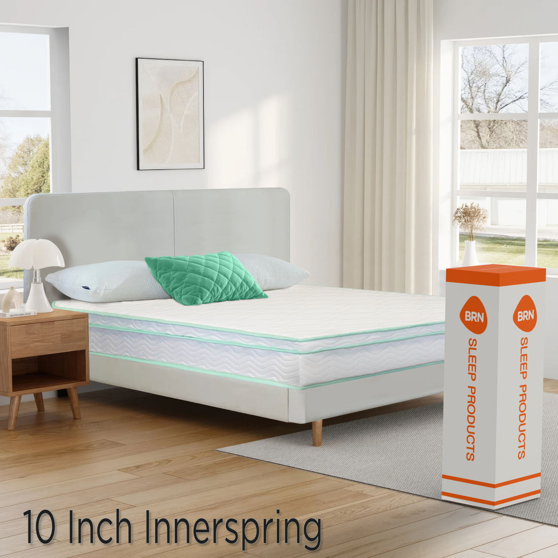 10&quot; Cool Gel Memory Foam Innerspring Hybrid Mattress
