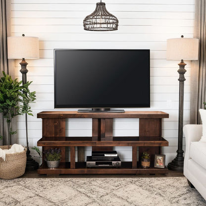 Sausalito - TV Stand Console For TVs Up To 70&quot; - Whiskey